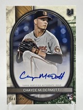 2025 Topps Museum Collection Chayce McDermott Archival Auto (RC) /199 Orioles