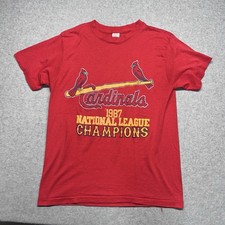 St. Louis Cardinals Baseball Vintage 80s National League Champion Single Stitch