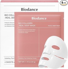 BIODANCE Bio-Collagen Real Deep Mask, Hydrogel Mask, Pore Minimizing, Elasticity