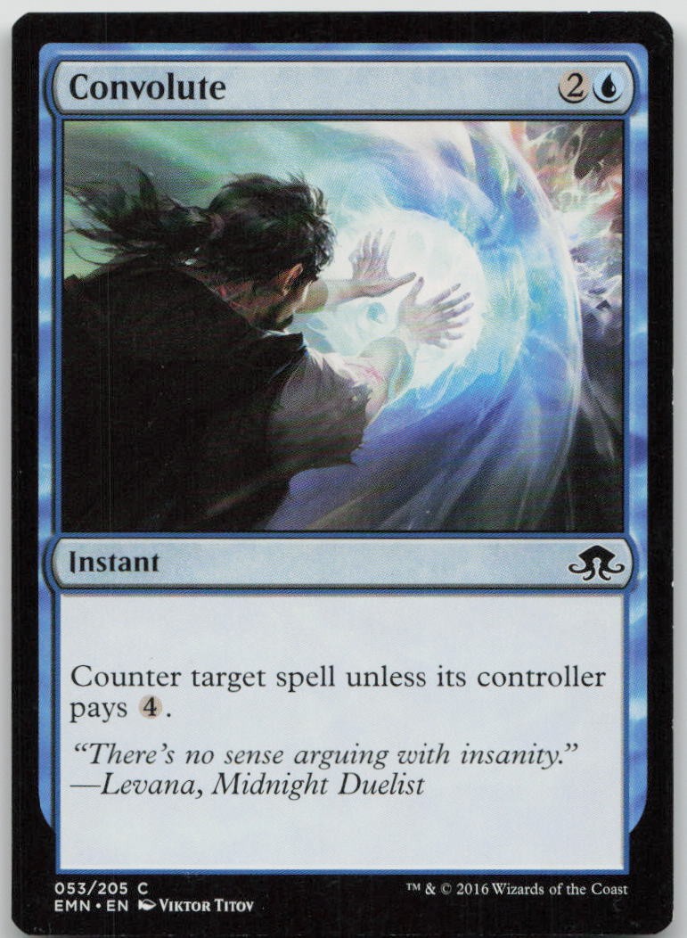 Convolute #53 Common Eldritch Moon Magic: The Gathering Warped