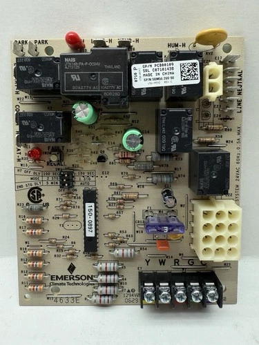 GOODMAN PCB00109 Furnace Control Circuit Board 50M56-289-90 EMERSON 4633E