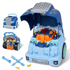 Interactive Truck Engine Toy with Removable Parts - Lights, Sounds, and Fun f...
