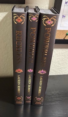 Fairyloot Powerless Powerful & Reckless Hand Signed By Lauren Roberts