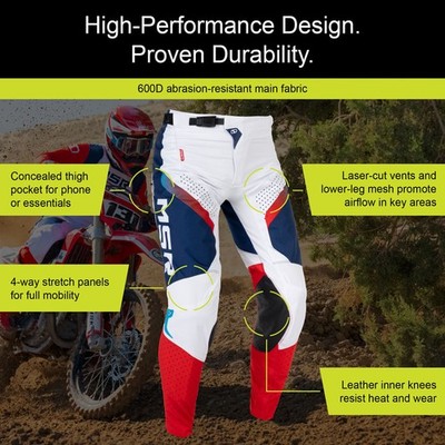 MSR NXT Grid Dirt Bike Motocross MTB Pants 30