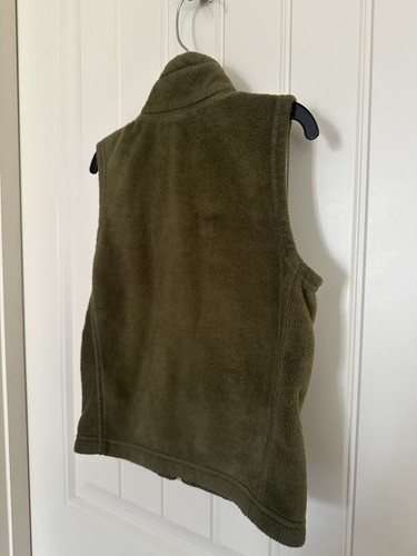 Columbia Kids Fleece Vest Size XXS (4/5) Full Zip Forest Green - Picture 7 of 11