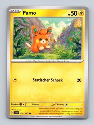 TCG Pokemon Karte Deutsch Pamo 074  sowsow