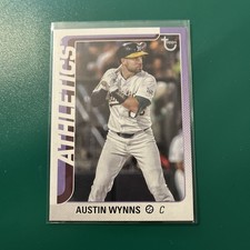 2025 Topps Update Vintage Stock Austin Wynns 61/99 US330 Oakland Athletics