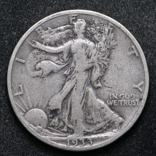 1933-S Walking Liberty Half Dollar — photo from the most recent tracked eBay sale