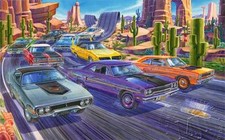 Plymouth Road Runner Sw Art 1969 1970 1971 383 426 Wile Coyote Air Grabber 727