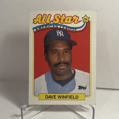 1989 MLB Topps 'All Star' Dave Winfield 407 New York Yankees eBay