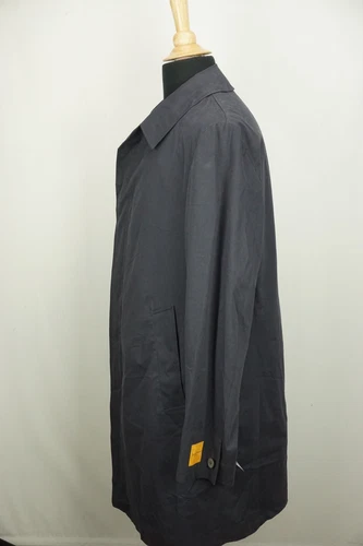 Hickey Freeman Blackman 120 Years Navy Blue Cashmere Blend Coat Sz 44R NWT image 2