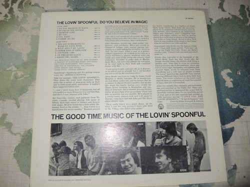 The Lovin' Spoonful Do You Believe In Magic 1965 Kama Sutra KLPS 8050 Vinyl LP - Picture 4 of 5