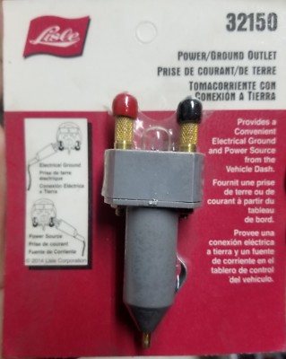cigarette lighter ground New Lisle Cigarette Lighter Plug, Electrical Ground & 12V Power Source  #32150