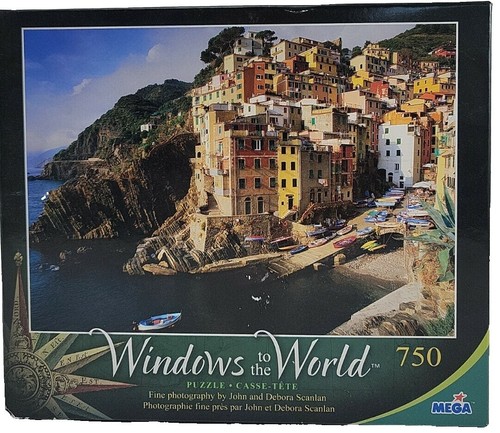 Mykonos Windmills Vibrant Ian Woolcock 750 pc 11.25