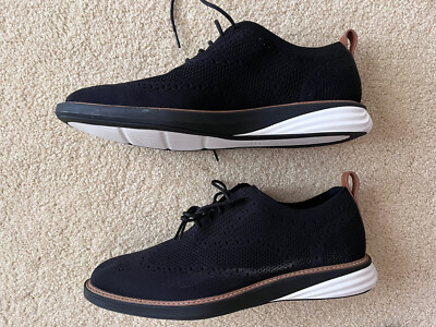 Cole Haan Mens New Black Patent Oxfords Sz 13D s-l400.jpg main image 2