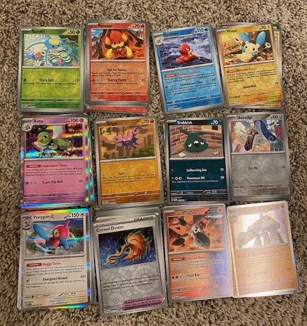 ***REVERSE HOLOS/HOLOS***Pokemon PARADOX RIFT(PAR) Card /182 YOU PICK!