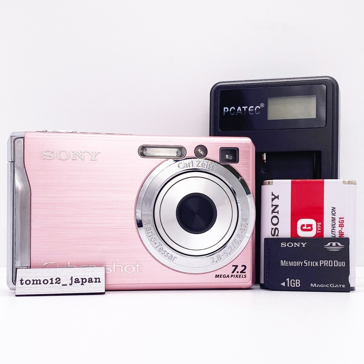 Sony DSC-W80 Pink 7.2MP 3x Zoom Digital Camera Cyber-shot Sony DSC-W80 Pink 7.2MP 3x Zoom Digital Camera Cyber-shot