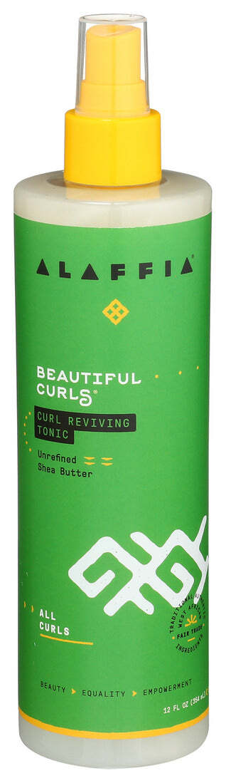 Освежающий спрей для завивки красивых локонов Alaffia Beautiful Curls, 1 по 12 унций