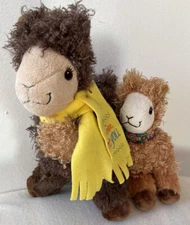 Be Unique Be You Llama Plush 11" and 8’’ ABC Mart Stuffed Animal Toy