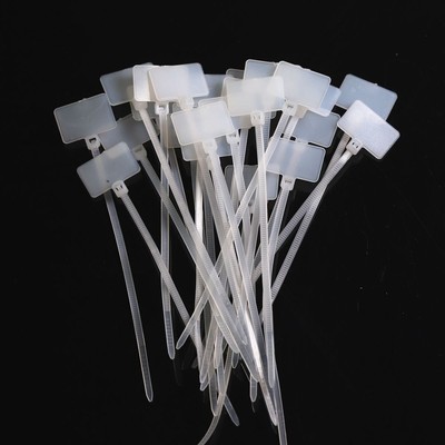 Multipurpose SelfLocking Tie Tag Cable Zip Trim Wrap Loop Wire Strap Label 100Pc