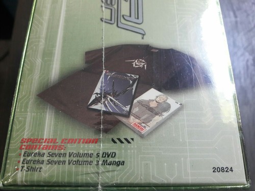 Brand NEW Special Edition, Eureka Seven Vol. 5 DVD+Vol. 3 Manga+T-Shirt - Picture 5 of 5