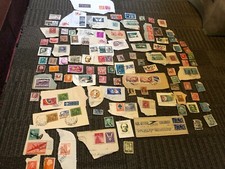 Smallish Stamp Collection Maybe 120 stamps Good Selection of age & country