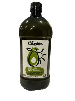 Chosen Foods 100% Pure Avocado Oil, 2 Liter (67.6 Fluid Ounce)