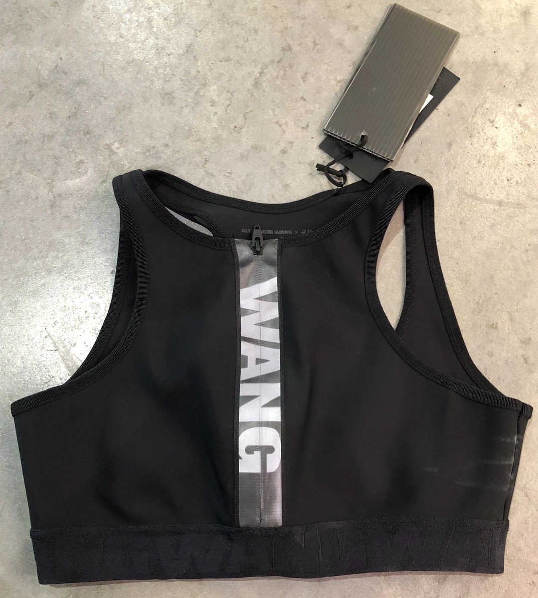 BNWT NEW Alexander Wang X H M Activewear Yoga Fitness Sports Bra