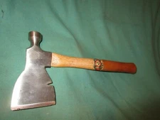 Vintage Embossed Hatchet V & B Vaughan & Bushnell Chicago, ILL w/ Label
