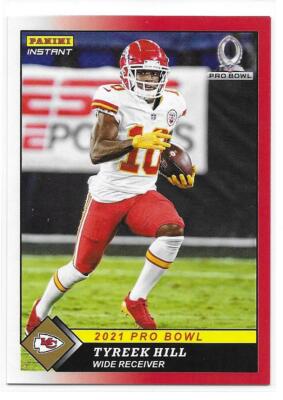 2020 Panini Instant Tyreek Hill Pro Bowl Limited Print Card /312