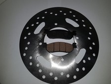DISCO FRENO POSTERIORE E PASTIGLIE  YAMAHA X CITY 250 2007 2008 2009 2010 2011