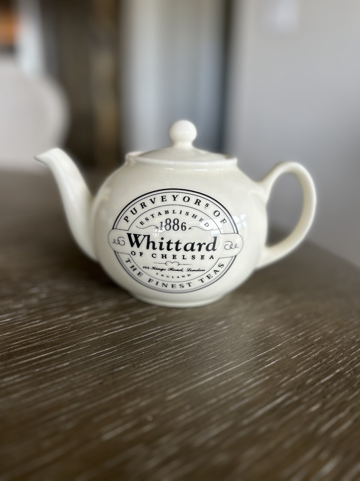 Vintage WHITTARD of Chelsea Teapot W/ Lid England Pristine Ceramic