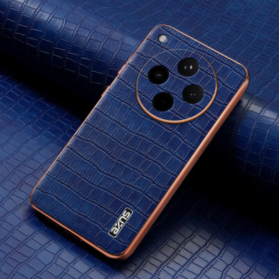 For OPPO Find X8S Plus, Luxury Classic Crocodile Leather Pattern Skin Case Cover