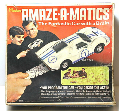 その他 Hasbro AMAZE A MATICS Hasbro 1969 Amaze-A-Matics Mark IV Ford #5865 Vintage Program Card