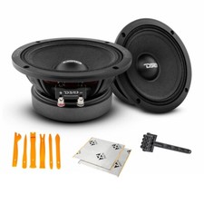 DS18 PRO-ZXI6M  600W 6.5" 8-Ohm Midrange Speakers with Accessories