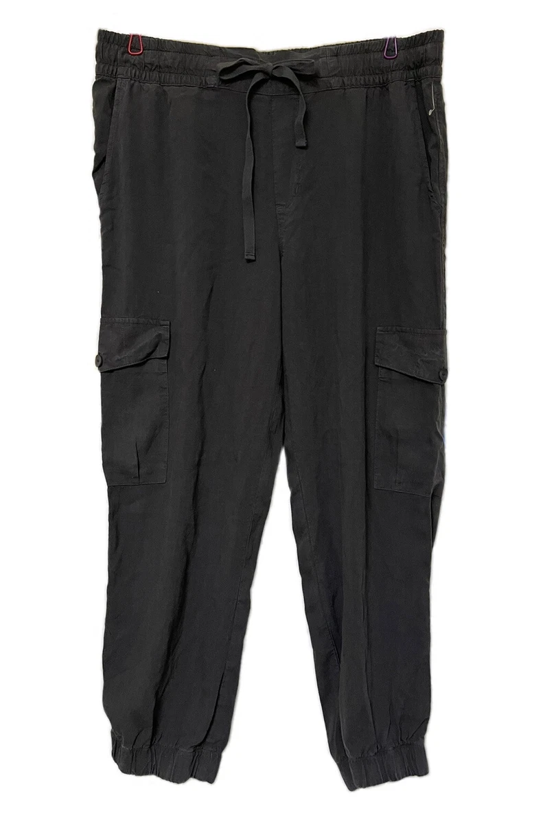 Cloth Stone MEDIUM Jogger Cargo Pants GRAY Pockets Blakey C3889 654 303 NEW