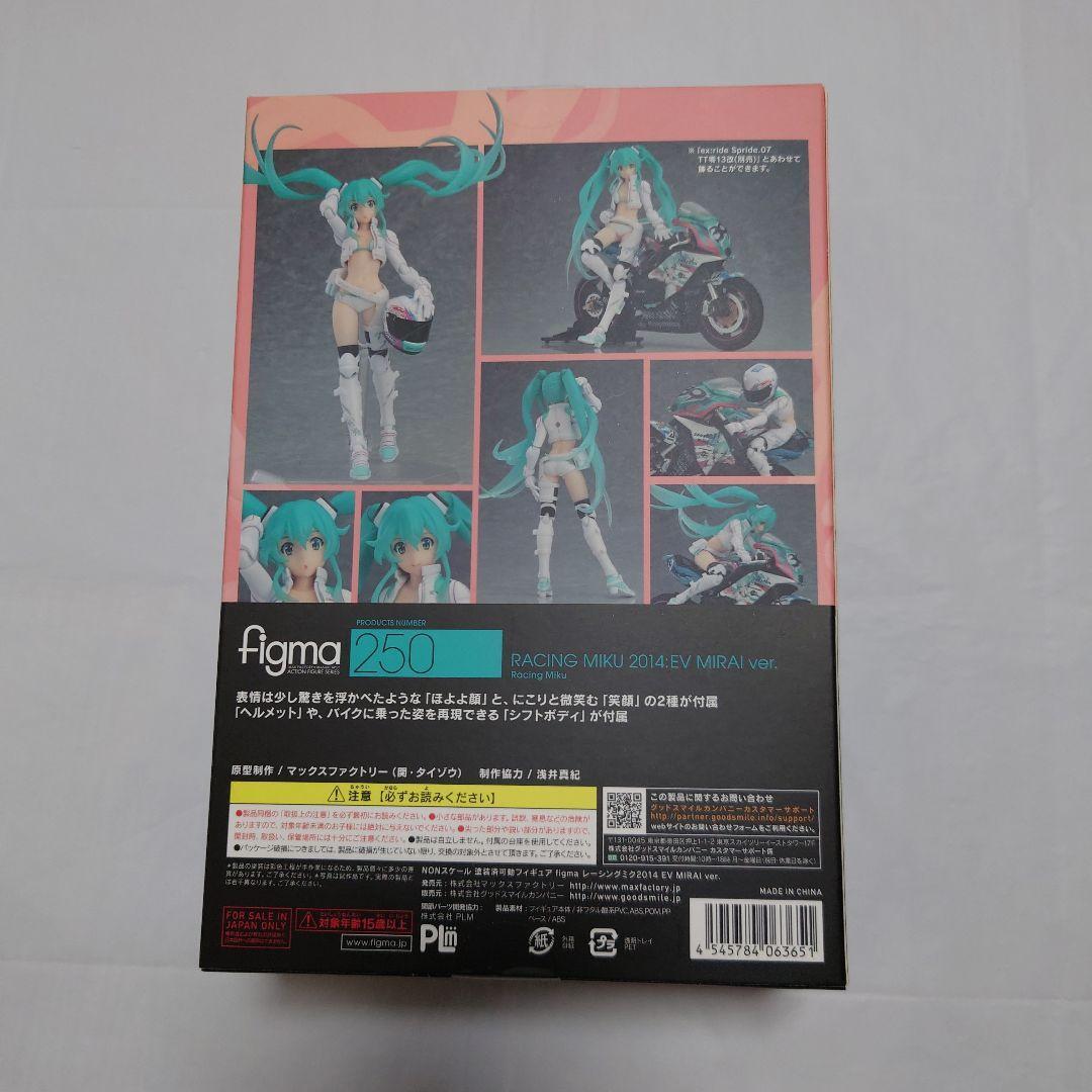 Figma Racing Miku Action Figure Racing Miku 2014 EV MIRAI