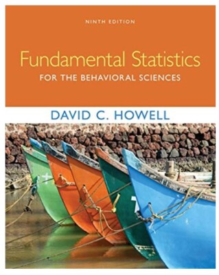 Fundamental Statistics for Behavioral Sciences 9th Ed Hardcover 1305652975 *VG