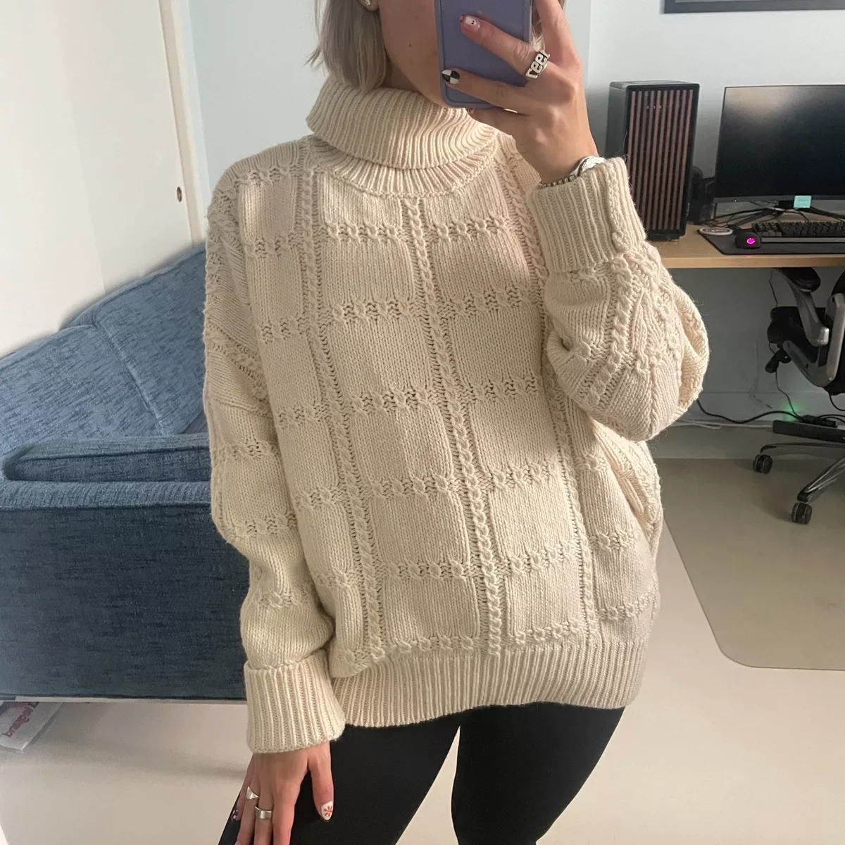 Nili lotan turtleneck sweater cheap