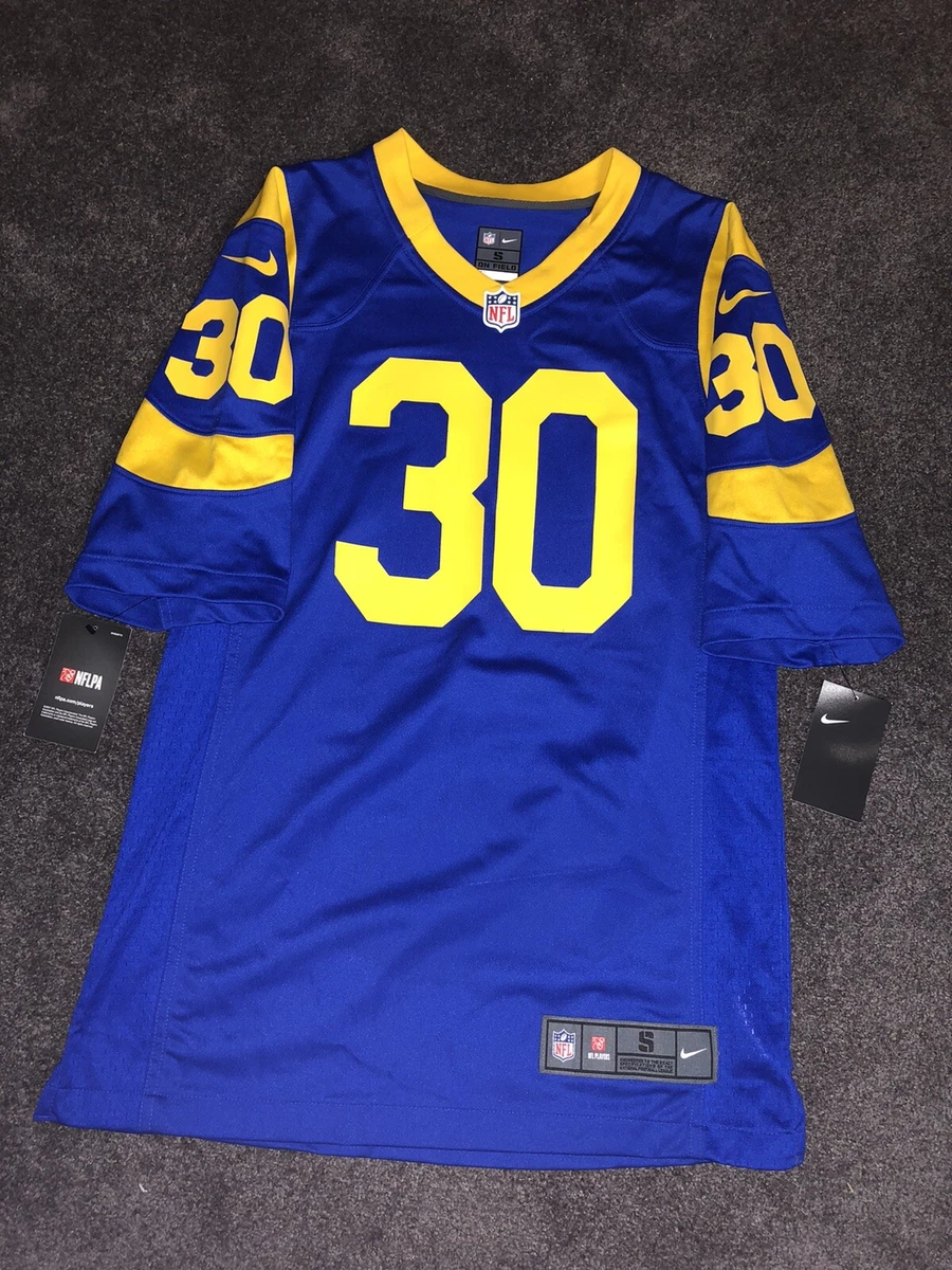 Men's Los Angeles Rams Todd Gurley II - White Game Jersey