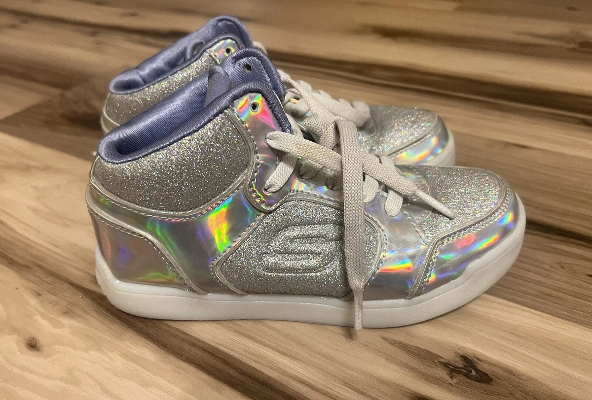 auditorium droom Relatief Skechers Energy Lights Girl&#039;s Sneakers Shoes Size 1 Holographic -  chargeable. | eBay