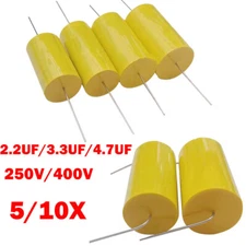 250V/400V 2.2/3.3/4.7uF For MKP Audio Metallized Polypropylene Film Capacitor
