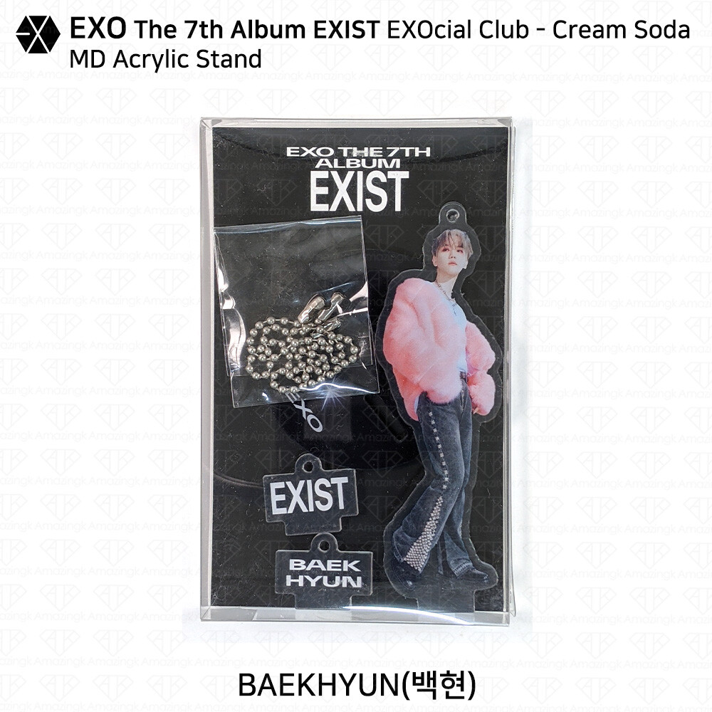 NO PHOTOCARD]EXO EXIST EXOcial Club Cream Soda MD Acrylic Stand