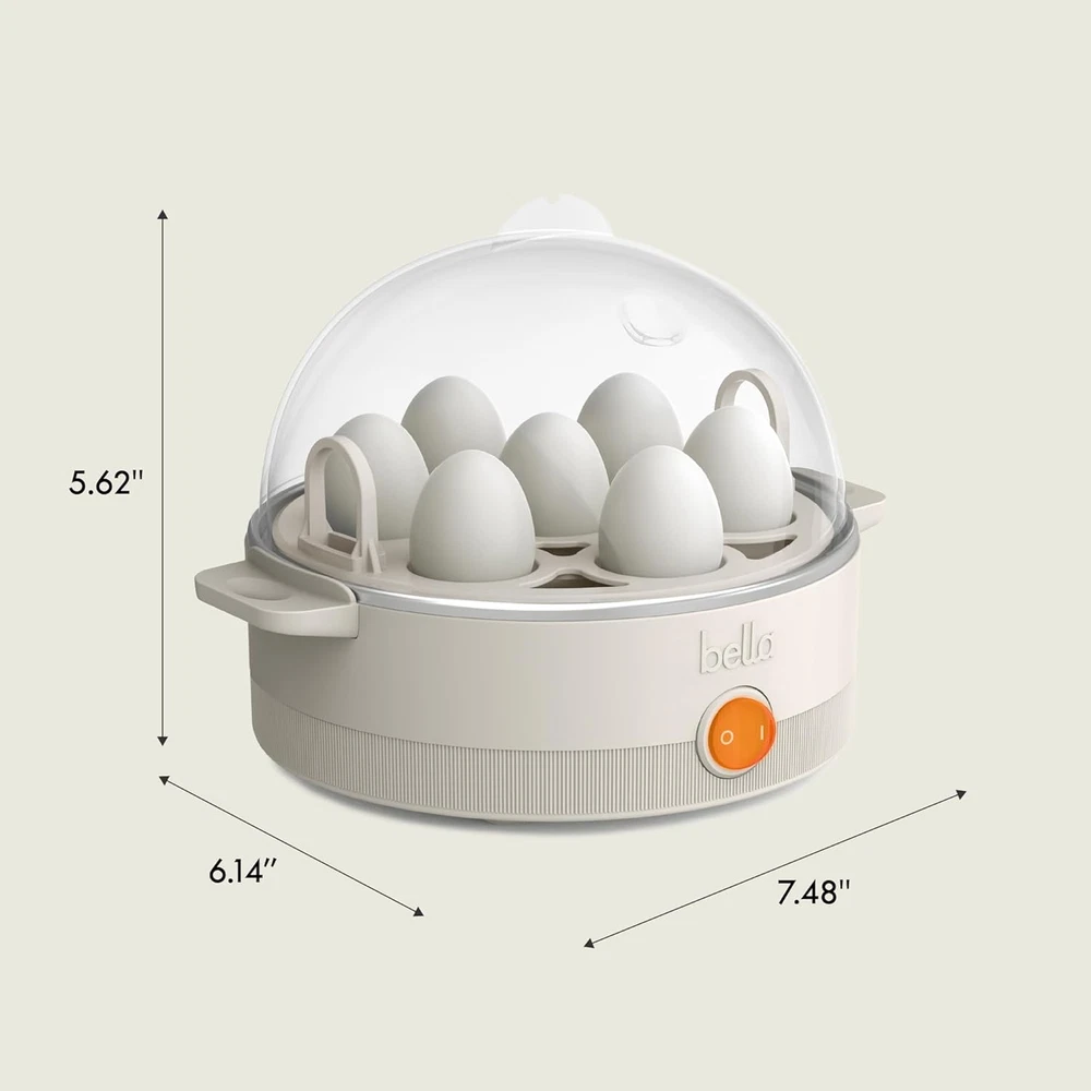7-Capacity Electric Egg Cooker for Poached Scrambled Boiled Eggs 7-Capacity Electric Egg Cooker for Poached Scrambled Boiled Eggs