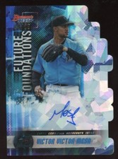 Victor Victor Mesa 2019 Bowmans Best Auto Future Foundations Die Cut #d 4/25