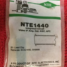 NTE1440 INTEGRATED CIRCUIT VIDEO IF AMP DET AGC AFC 28 LEAD DIP