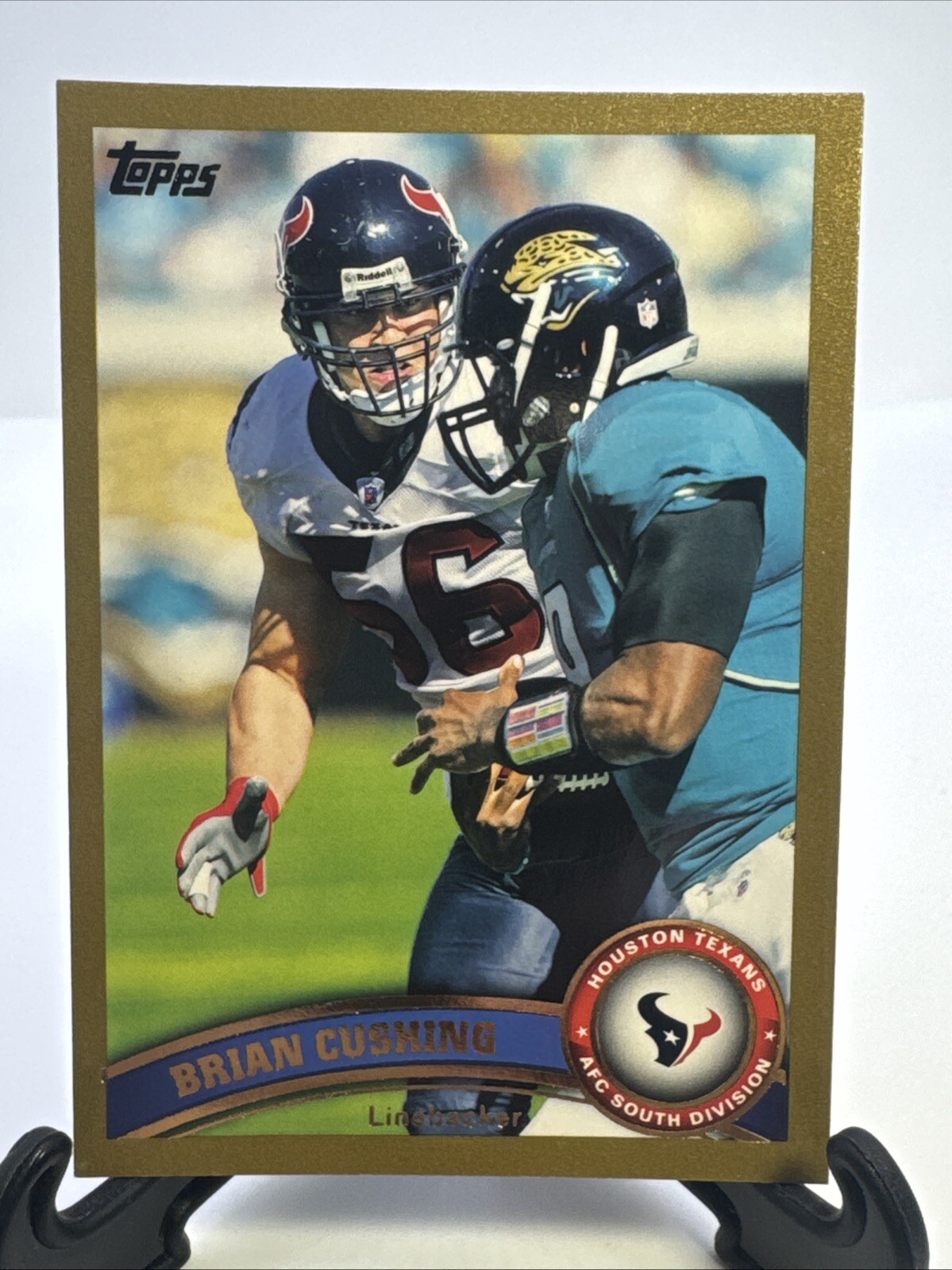 2011 Topps Gold #13 Brian Cushing 0660/2011 Houston Texans USC Trojans