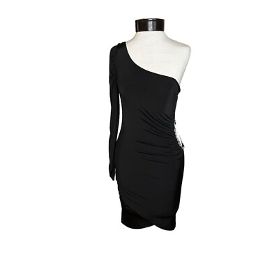 Frederick's of Hollywood Black One Shoulder Side Cut Out Mini Dress Small | eBay Frederick's of Hollywood Black One Shoulder Side Cut Out Mini Dress Small | eBay