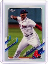 2021 Topps Chrome Rafael Devers Base Refractor- Boston Red Sox