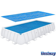 Bestway TELO COPERTURA SOLARE TERMICO cm 703x366 per PISCINA FUORITERRA 58228